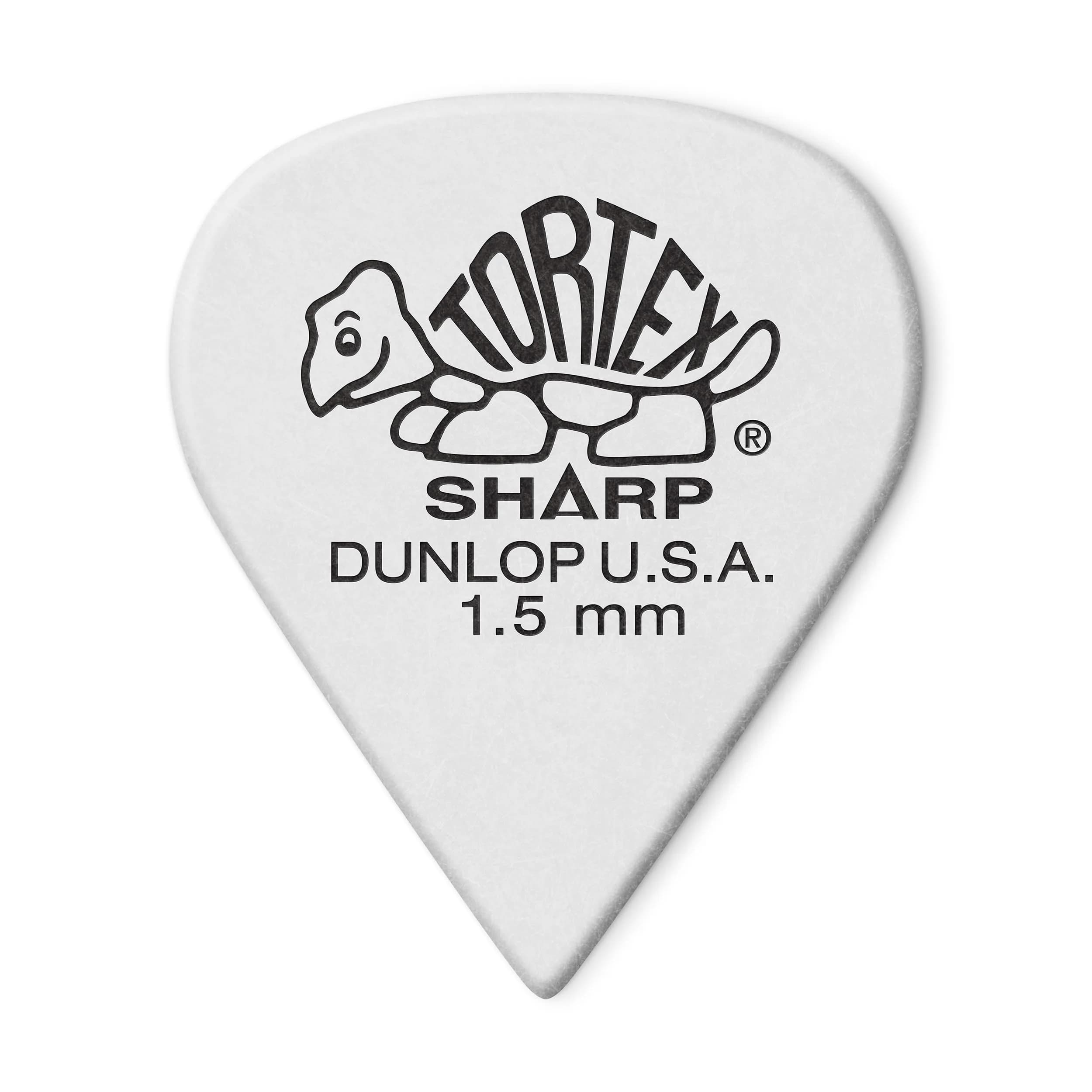 Jim Dunlop Tortex Sharp Guitar Picks 1.0mm Blue 72 Pack | Precision Tone & Grip — 72-Pack