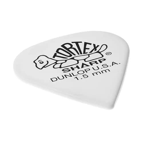 Jim Dunlop Tortex Sharp Guitar Picks 1.50mm White | Precision Articulation for Guitarists in India thumbnail 2