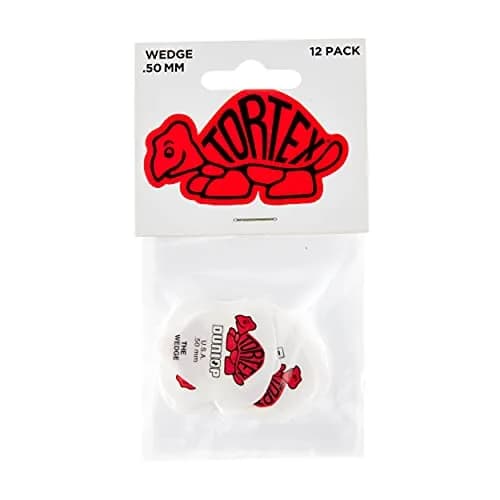 Jim Dunlop Tortex® Wedge Pick .50MM | Bright, Durable, USA-Made Guitar Pick thumbnail 5