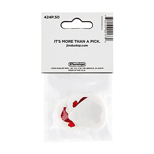 Jim Dunlop Tortex® Wedge Pick .50MM | Bright, Durable, USA-Made Guitar Pick thumbnail 6