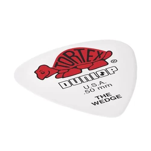 Jim Dunlop Tortex® Wedge Pick .50MM | Bright, Durable, USA-Made Guitar Pick thumbnail 3