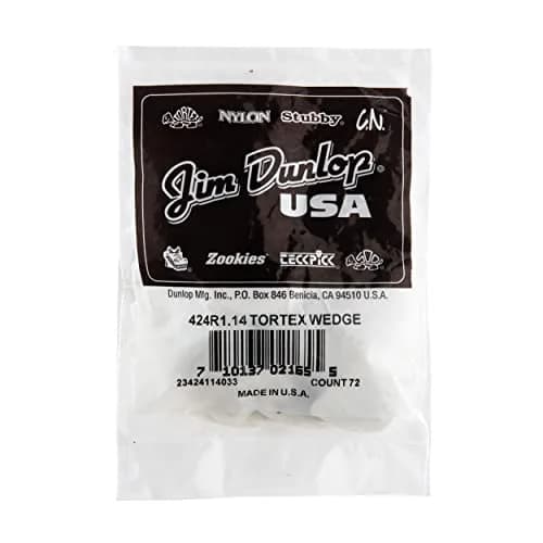 Jim Dunlop Tortex® Wedge Pick .50MM | Bright, Durable, USA-Made Guitar Pick thumbnail 4