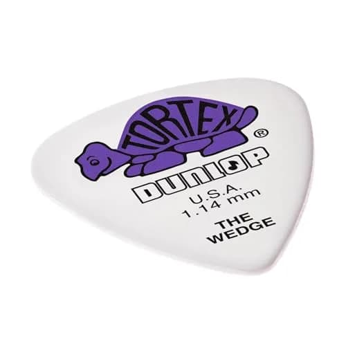 Jim Dunlop Tortex® Wedge Pick .50MM | Bright, Durable, USA-Made Guitar Pick thumbnail 2