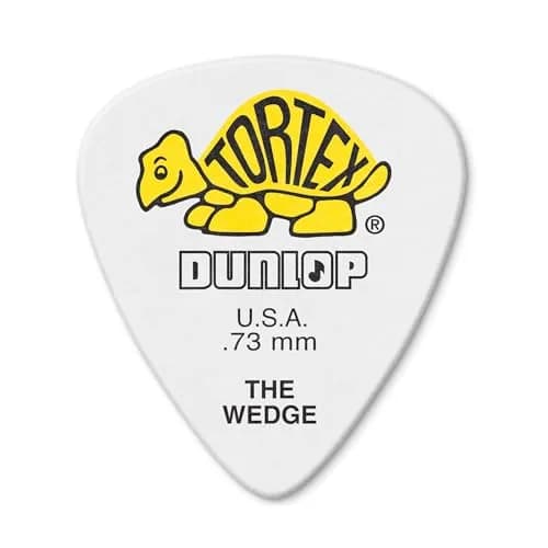 Jim Dunlop Tortex® Wedge Pick .73MM | 72 Pack for Guitar & Bass thumbnail 1