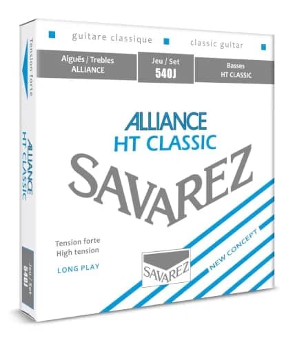 Savarez 540J HT Alliance Trebles & Classic Basses | Classic Guitar Strings for Accordion (110 characters) thumbnail 1