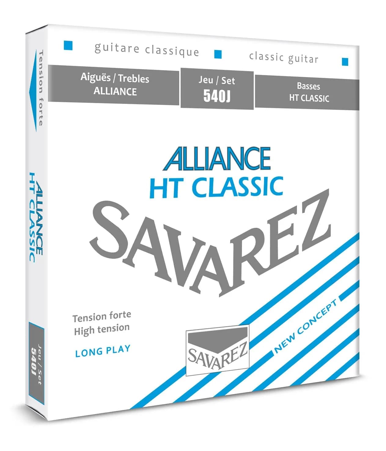 Savarez 540J HT Alliance Trebles & Classic Basses | Classic Guitar Strings for Accordion (110 characters) - main product image