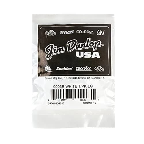 Jim Dunlop Large Thumbpicks 12 Pack | Durable Plastic Picks for Guitar & Bass thumbnail 4