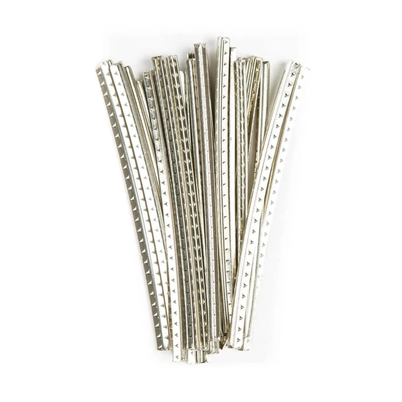 Jim Dunlop Medium Nickel Silver Accu-Fret® Fretwire 24 Pack | Warm, Clear Tone for Guitar Repair — Silver