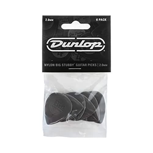 Jim Dunlop Big Stubby Nylon Pick 2.0mm - 6 Pack | Precision Tip & Custom Grip thumbnail 4