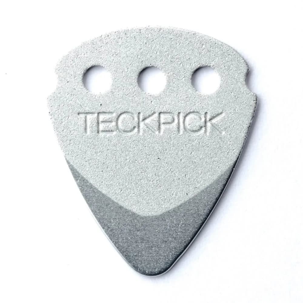 Jim Dunlop Plectrum Clear | Aluminum Dual-Texture Guitar Pick 12 Pack