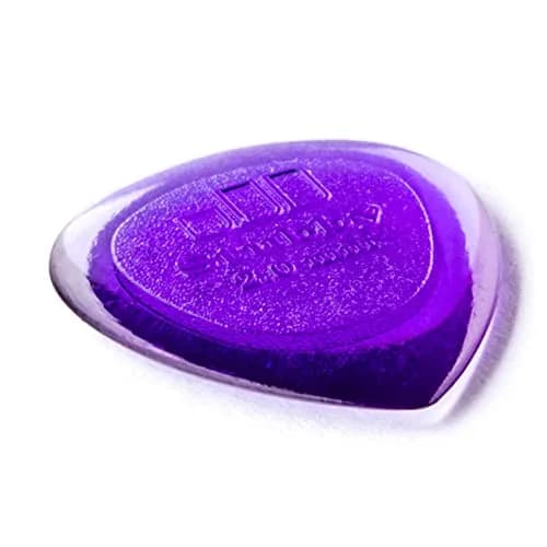 Jim Dunlop Stubby® 2.0mm Guitar Picks (24-Pack, Light Purple) | Smooth Release for Fast Licks thumbnail 3