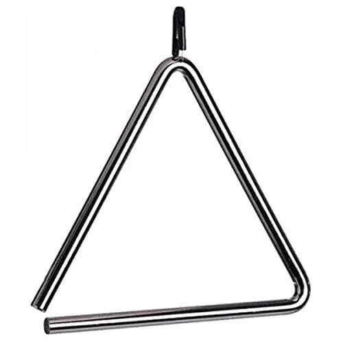 Latin Percussion LPA123 10 Inch Pro Triangle with Striker | Alloy Steel, Hand Percussion Instrument thumbnail 1