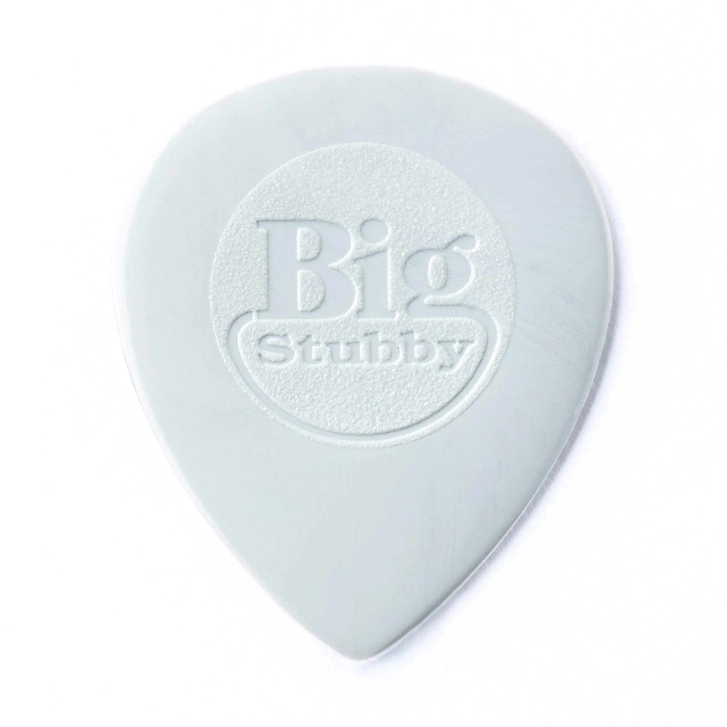 Jim Dunlop Big Stubby Nylon Pick 1.0mm (6 Pack) | Precision Tip & Custom Grip