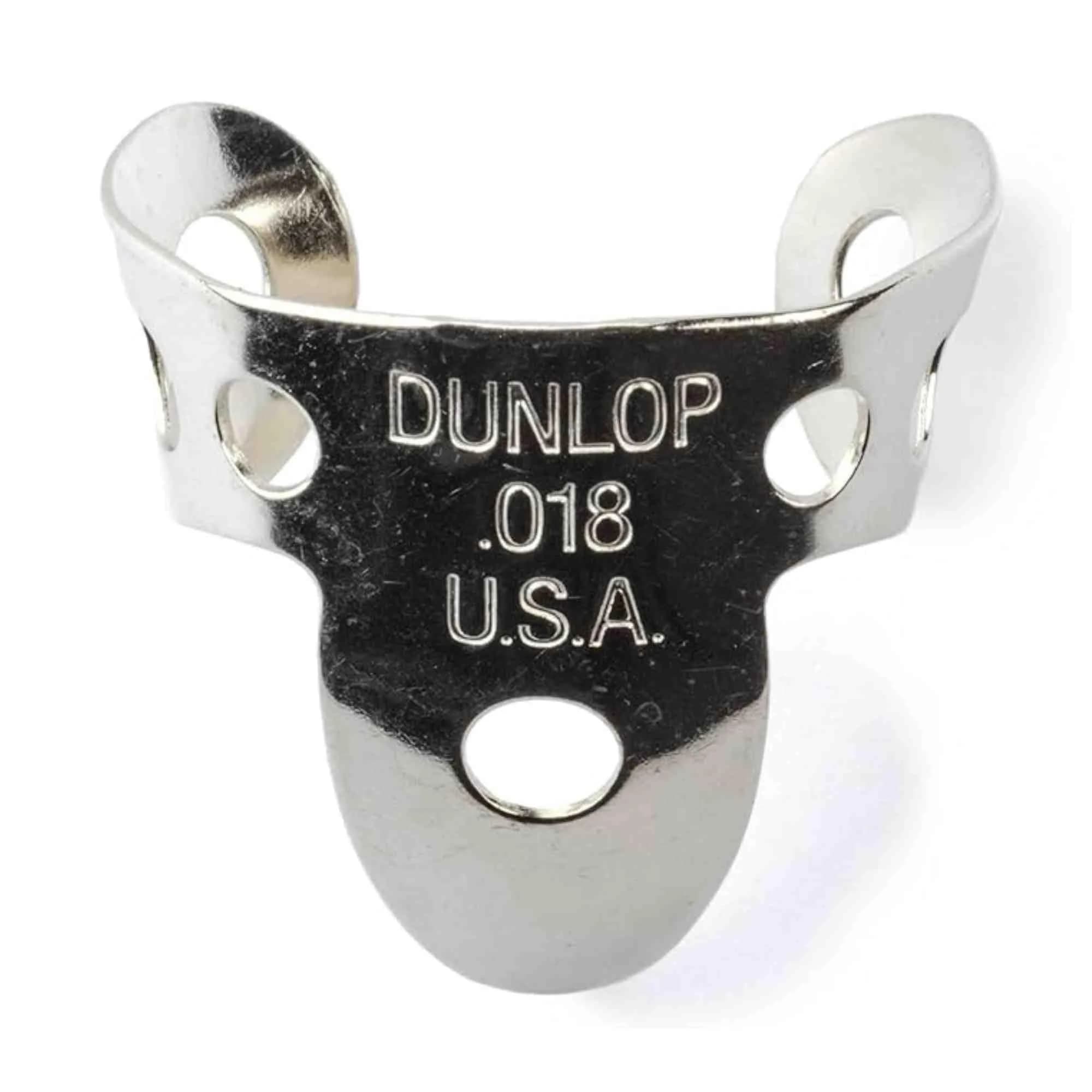 Jim Dunlop 33R18 Nickel Silver Finger and Thumbpicks, 0.018 Inch (20-Pack) — NICKEL SILVER