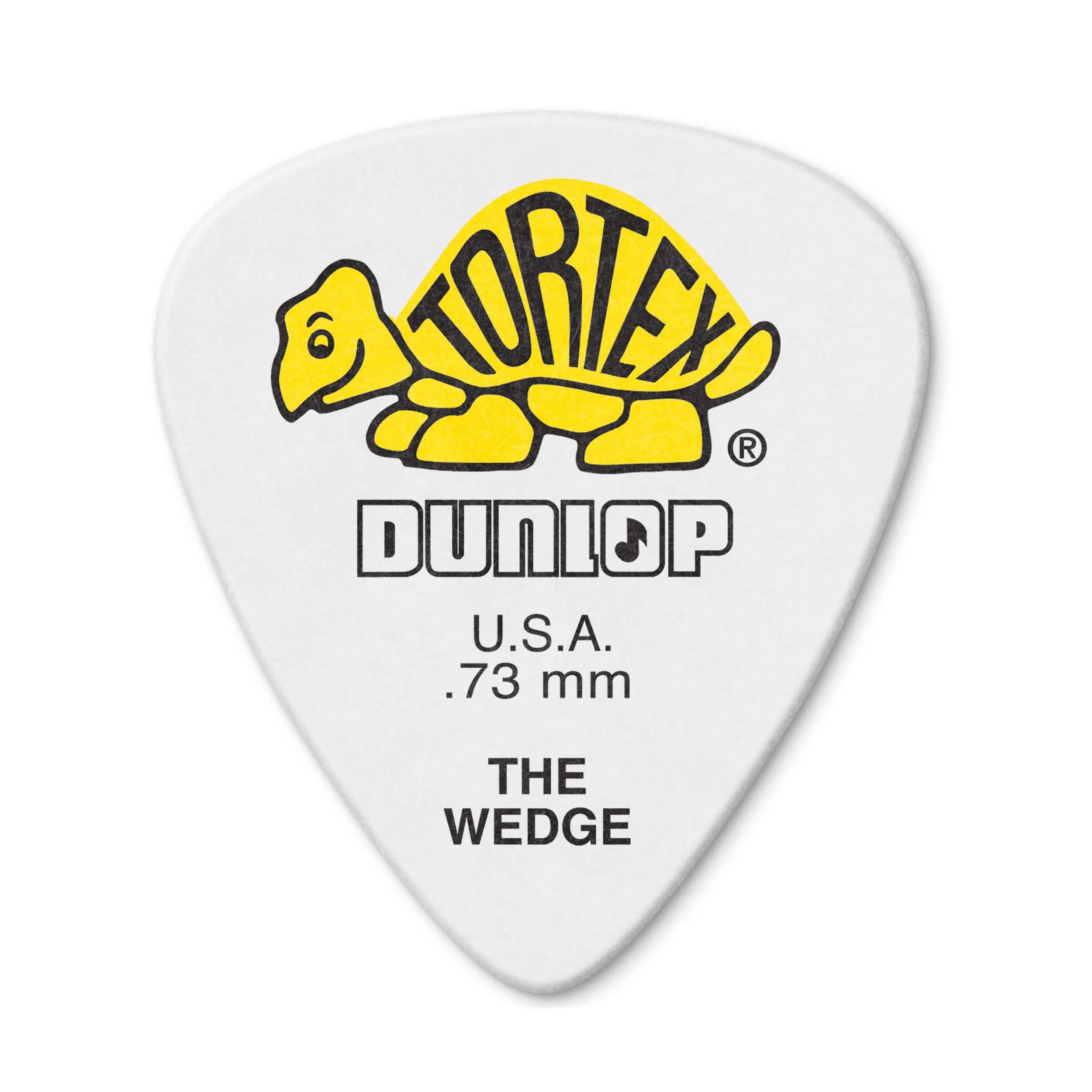Jim Dunlop Tortex® Wedge Pick .73MM | Bright, Durable, USA-Made Guitar Pick - main product image