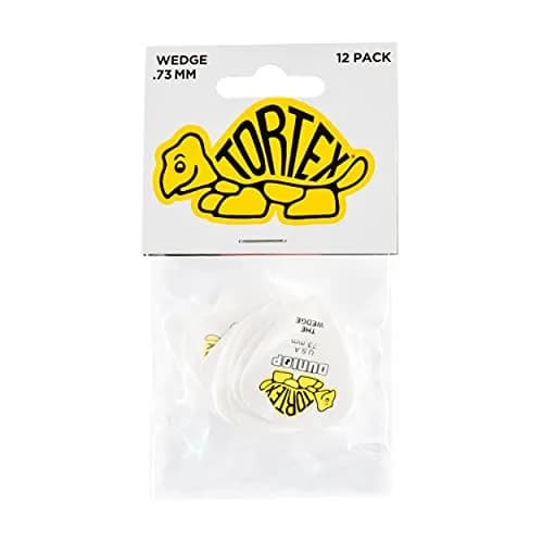 Jim Dunlop Tortex® Wedge Pick .73MM | Bright, Durable, USA-Made Guitar Pick thumbnail 5