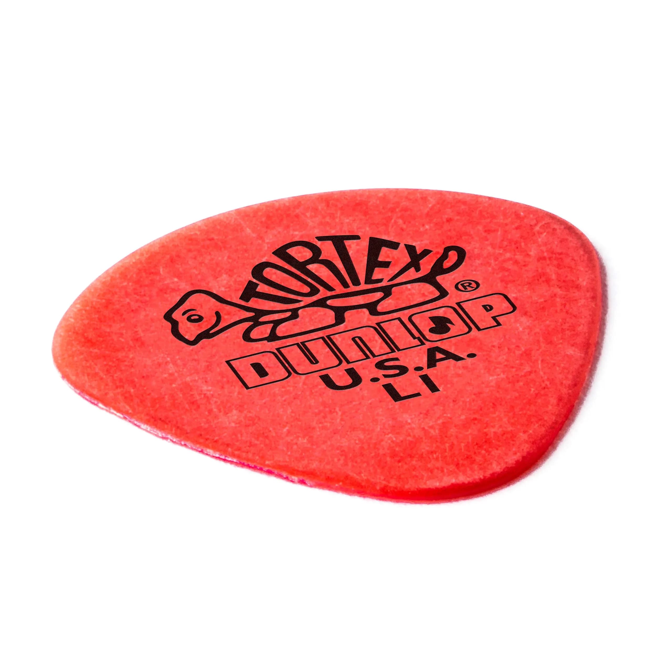 Jim Dunlop Tortex Jazz Guitar Picks 0.50mm Red - 36 Pack | USA Imported - view 2