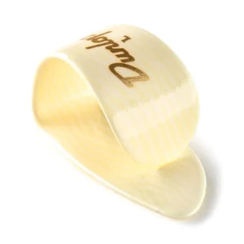 Jim Dunlop Heavies Ivoroid Large Thumbpicks | 12 Pack for Guitar & Bass (Large, Plastic) thumbnail 2
