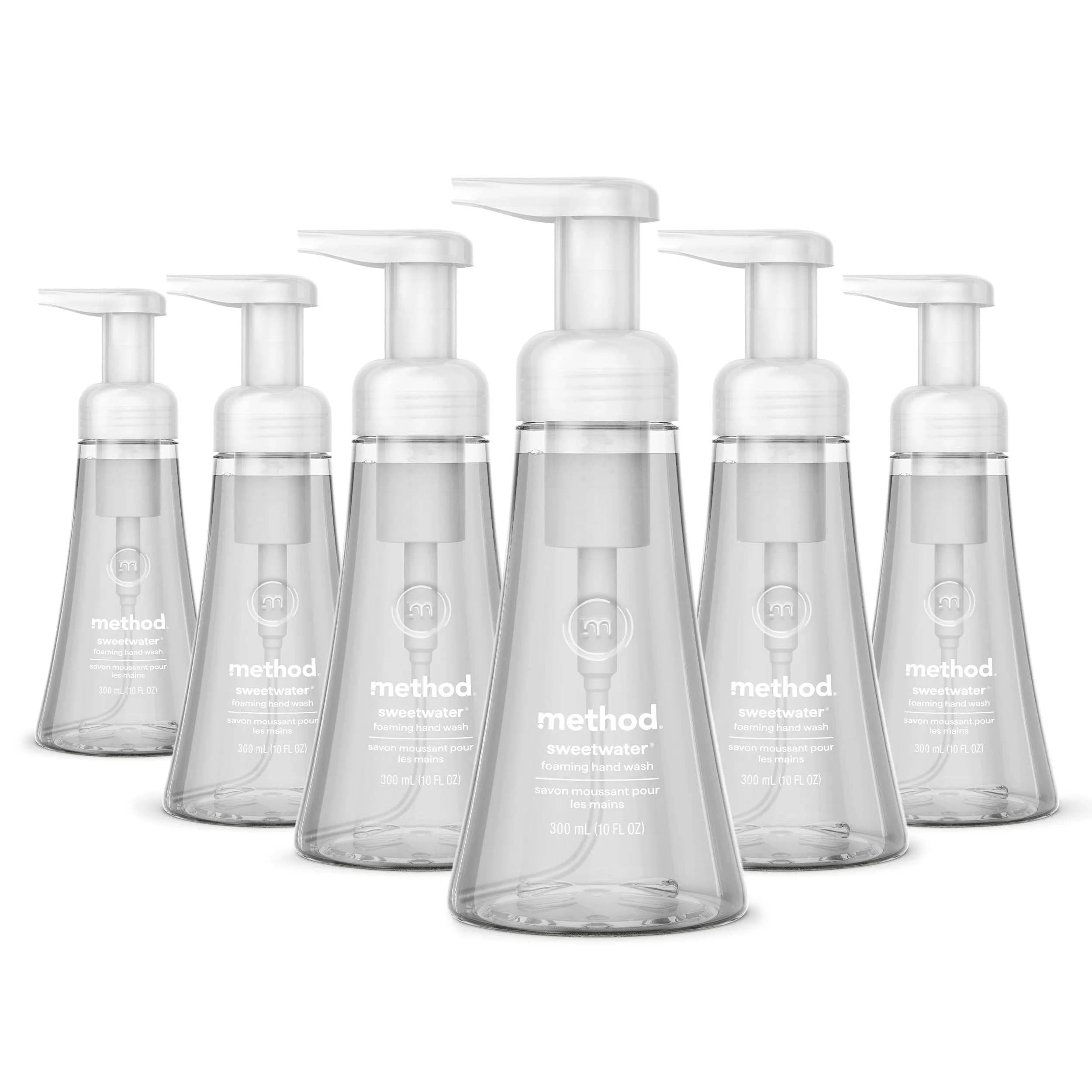 Method Foaming Hand Wash Sweet Water 1.77 L (60 Fl Oz) | Gentle Cleansing for All Skin Types - main product image