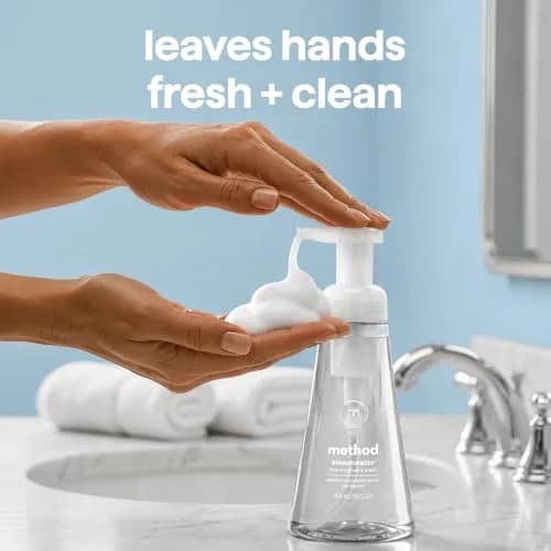Method Foaming Hand Wash Sweet Water 1.77 L (60 Fl Oz) | Gentle Cleansing for All Skin Types thumbnail 7