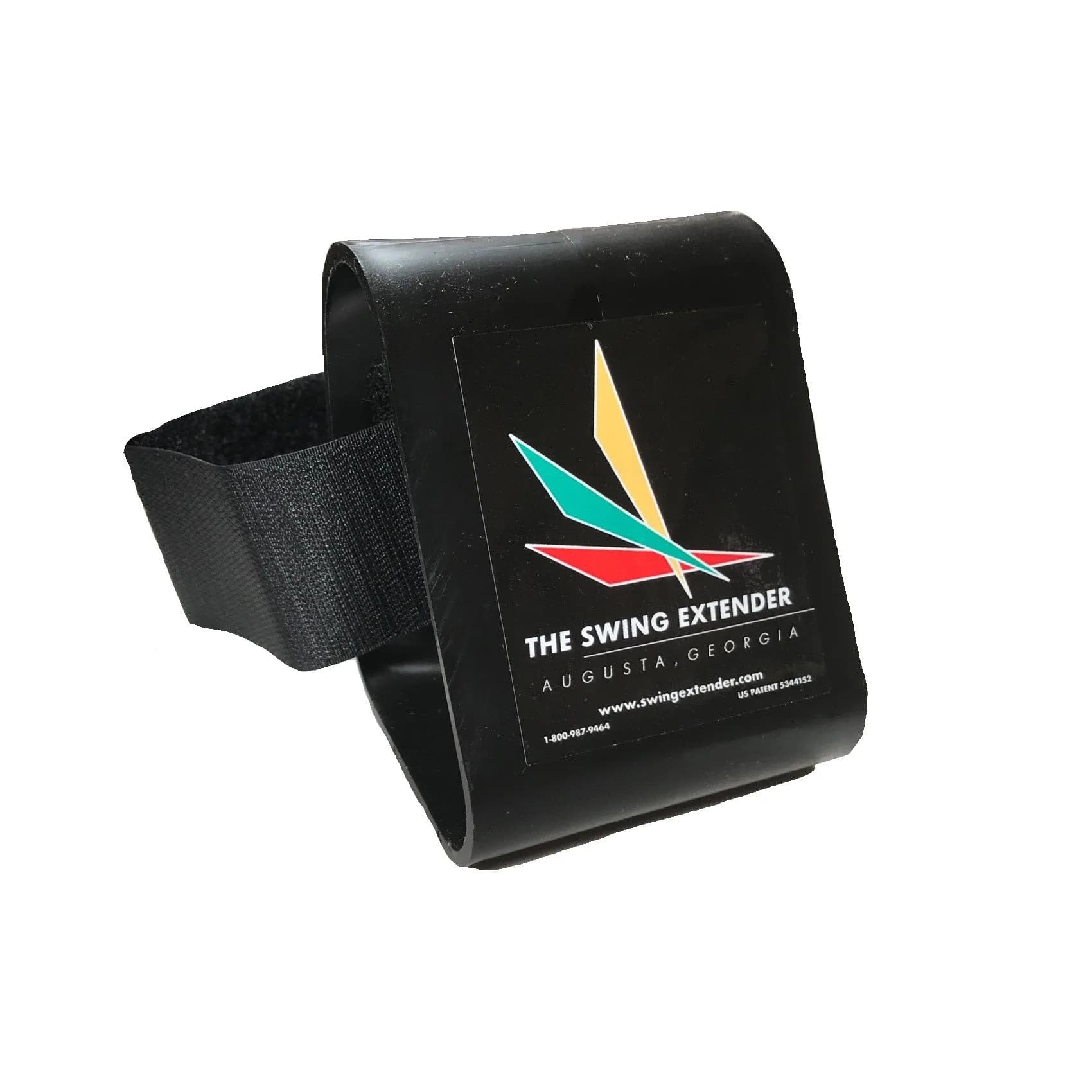 Swing Extender Golf Swing Trainer | Helps to Extend Arms & Improve Swing Arc — Black