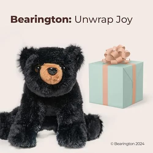 Bearington Teddy Bear Stuffed Animal Plush Toy Soft Cute Baby Bandit 12.5" | Cuddly Plush for Kids & Babies thumbnail 5