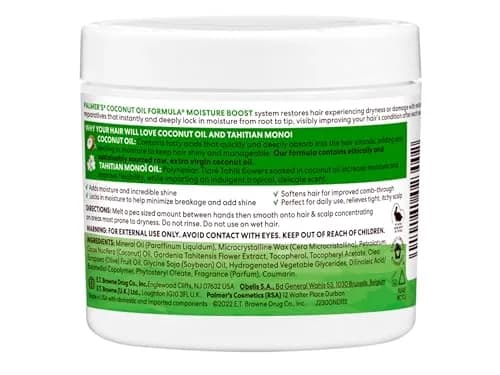 Palmer's Coconut Oil Formula Moisture Gro Hair Cream 150ml (5.25 Oz) | Deeply Locks Moisture for Dry, Damaged, Curly Hair thumbnail 5