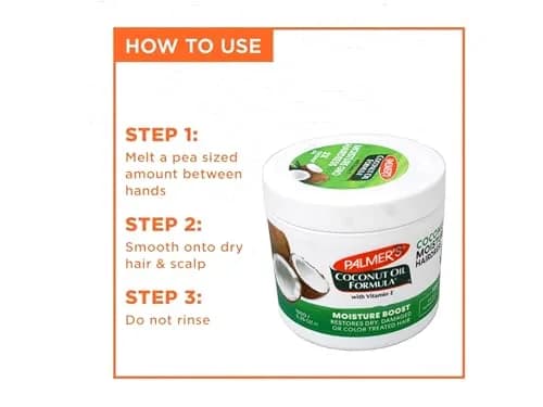 Palmer's Coconut Oil Formula Moisture Gro Hair Cream 150ml (5.25 Oz) | Deeply Locks Moisture for Dry, Damaged, Curly Hair thumbnail 7