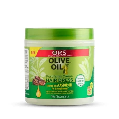 ORS Olive Oil Fortifying Cream Hair Dress, 6 oz | Moisturizes & Strengthens Dry Hair thumbnail 1
