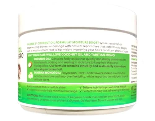 Palmer's Coconut Oil Formula Moisture Gro Hair Conditioner 250ml (8.8 Oz) | Hydrates Dry & Damaged Hair thumbnail 3