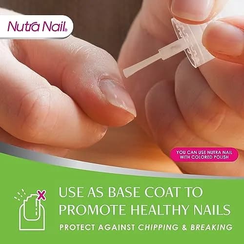 Nutra Nail 5 to 7 Day Growth Treatment Nail Strengthener 13.3ml (0.47 Fl Oz) | Keratin & Calcium Formula for Brittle Nails thumbnail 5