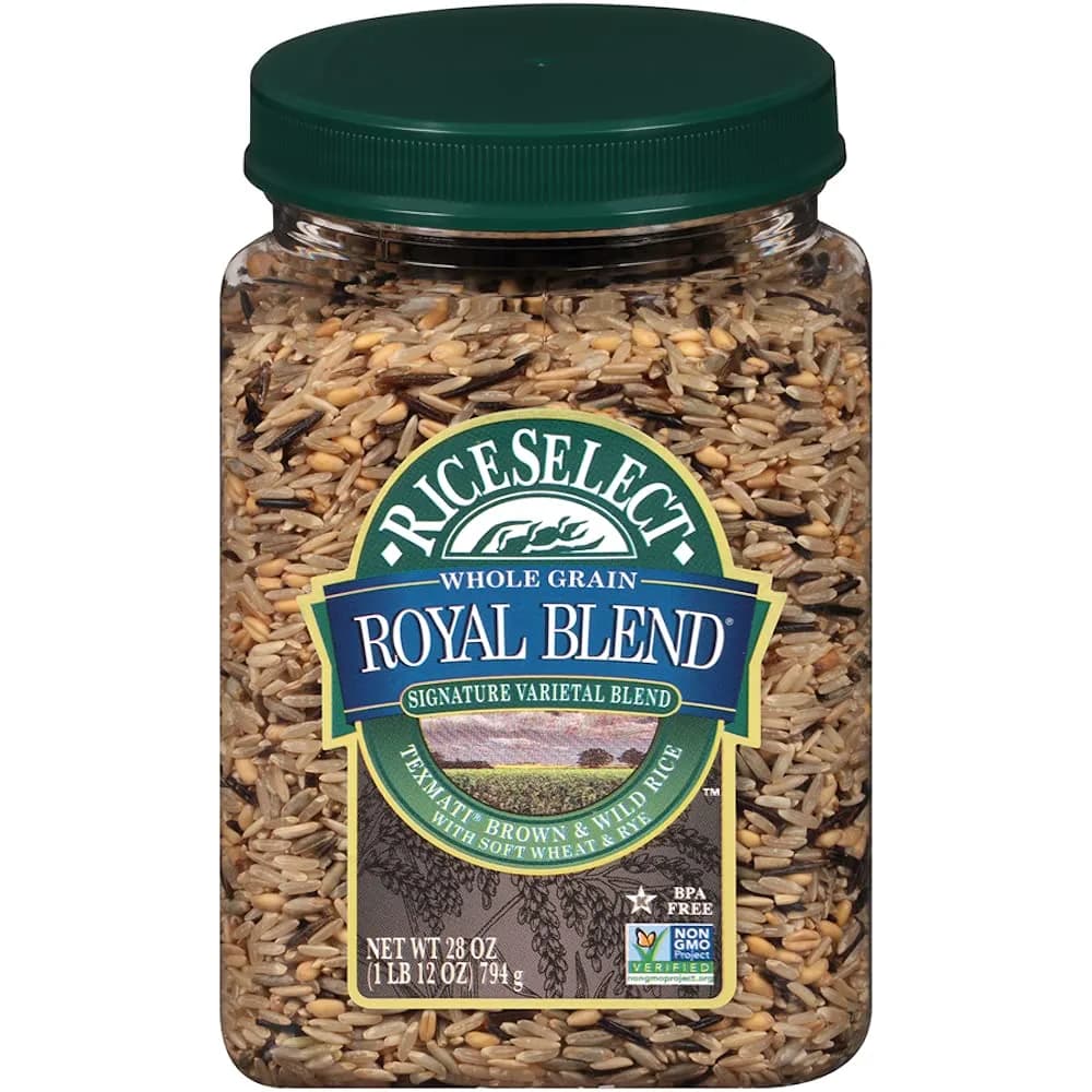 RiceSelect Whole Grain Royal Blend with Wild Rice 28 Oz | Non-GMO, Gluten-Free, Kosher