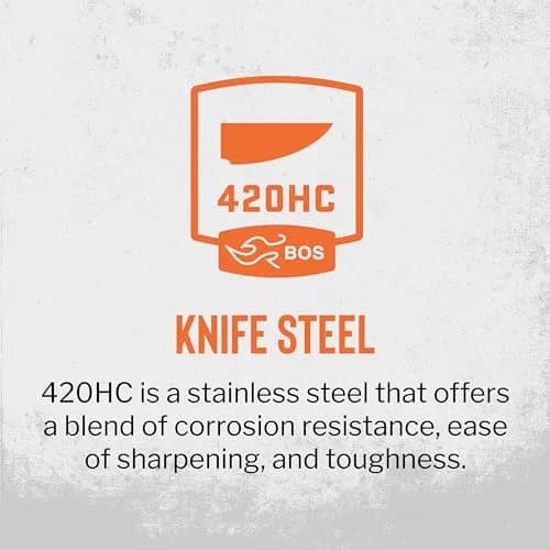 Buck Knives 692 Vanguard Fixed Blade Hunting Knife 8.5" | Full Tang, 4.1" Drop Point Blade, USA Handcrafted thumbnail 6