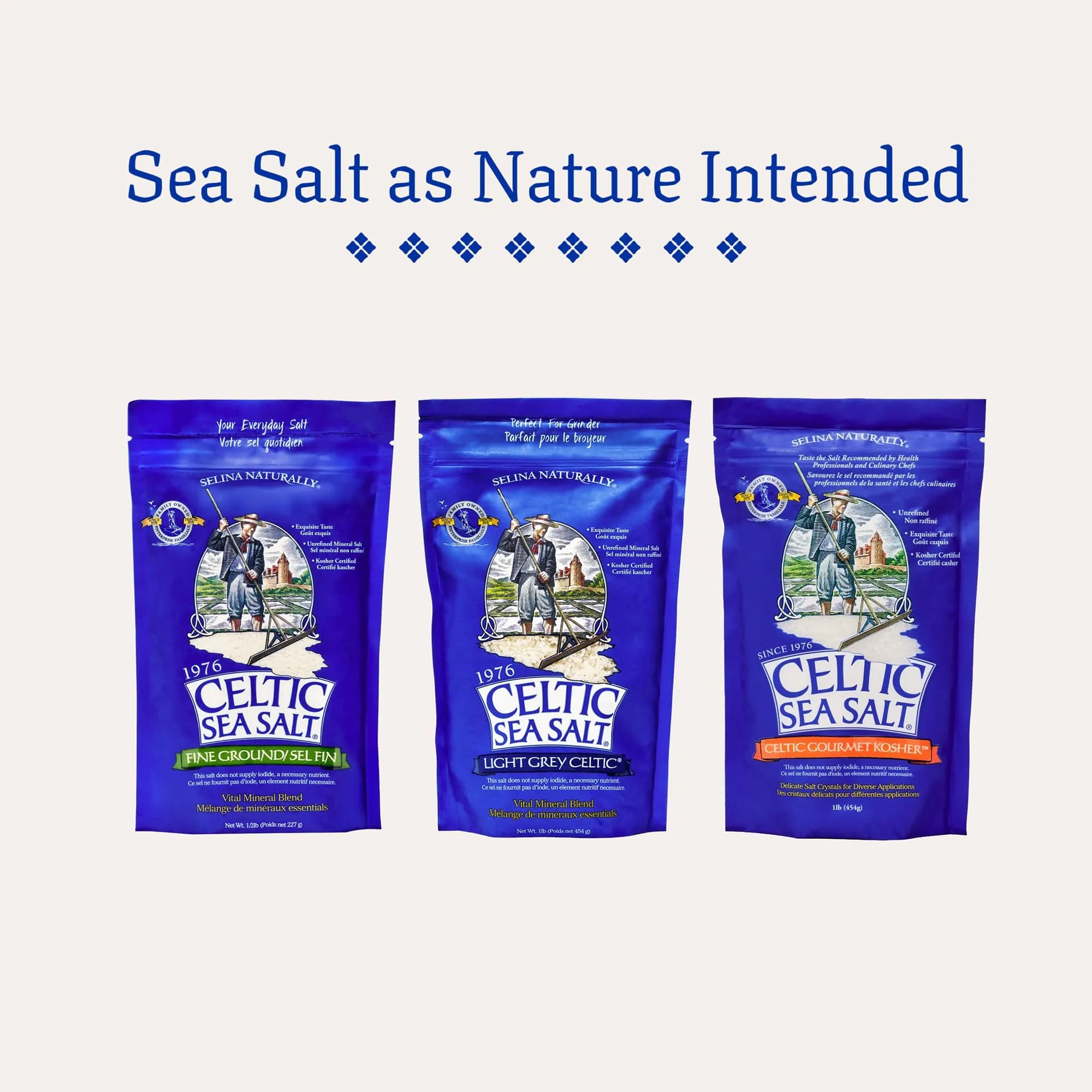 Celtic Sea Salt Fine Ground, Unrefined Mineral Salt for Cooking, 1 lb | Naturally Rich, Kosher Certified, Unrefined & Mineral-Rich - view 9