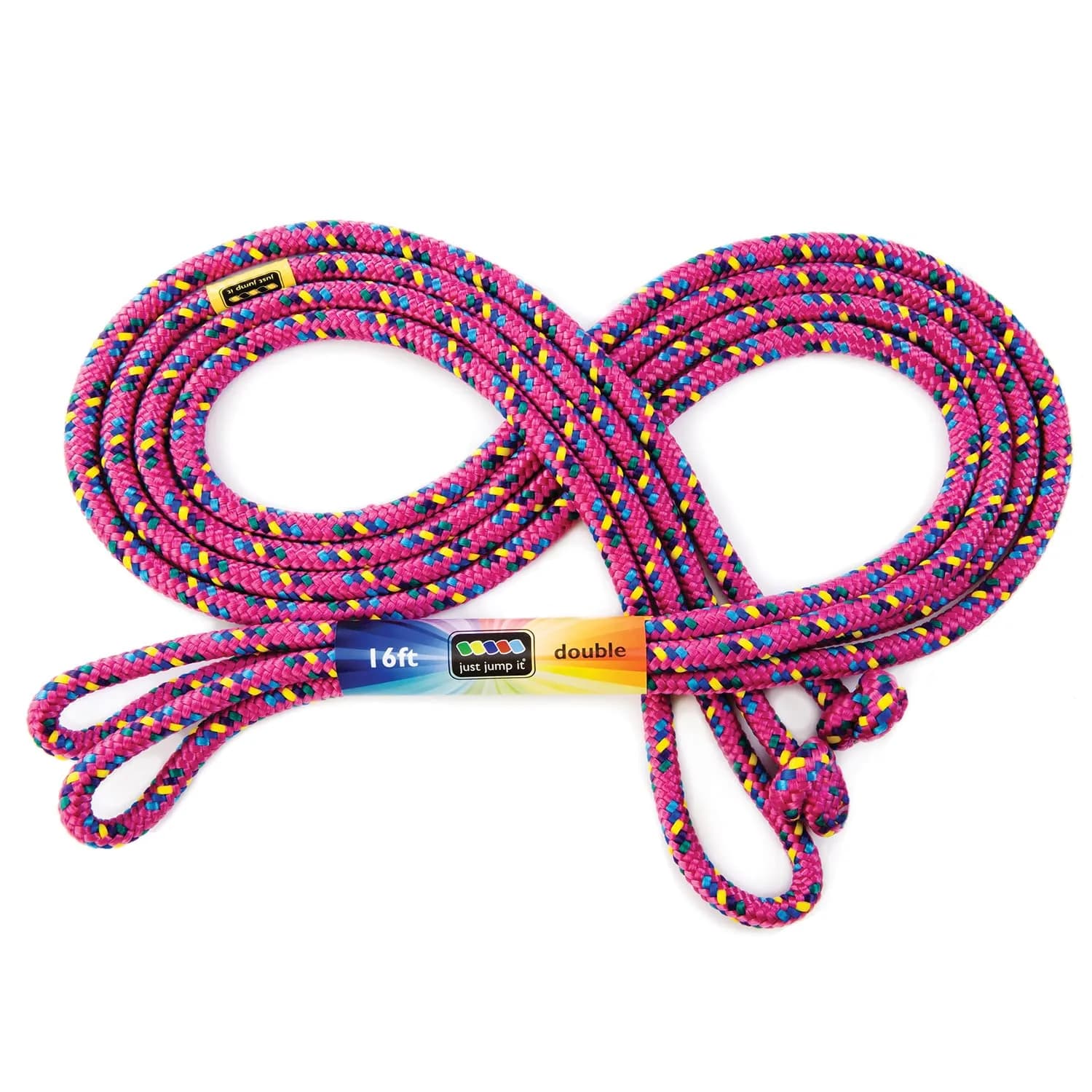 Just Jump It 16' Foot Jump Rope | Active Outdoor Youth Fitness & Double Dutch Length
