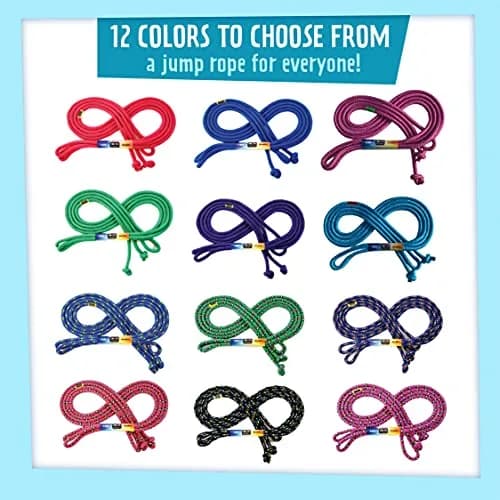 Just Jump It 16' Foot Jump Rope | Active Outdoor Youth Fitness & Double Dutch Length thumbnail 5