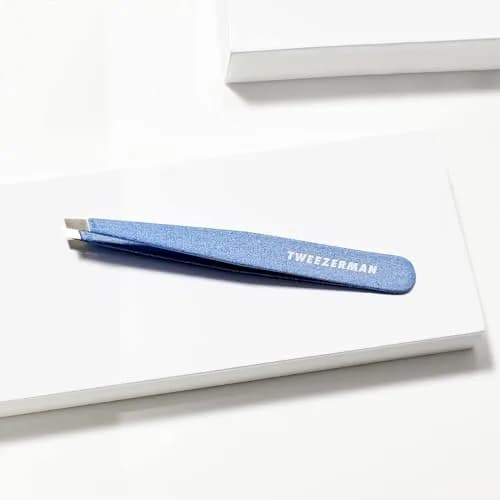 Tweezerman Slant Tweezer – Granite Sky, 9.5cm (3.74in) | Award-Winning Precision Eyebrow Plucker thumbnail 5