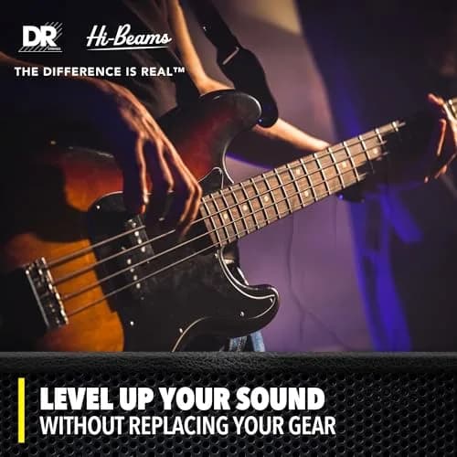 DR Strings Hi-Beam™ Stainless Steel Bass Strings 45-100 | Long-Lasting Brightness & Punch thumbnail 2