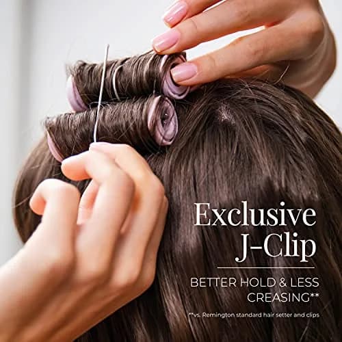 Remington Compact Ceramic Hot Rollers, 10-Piece Hair Roller Set | Ionic & Ceramic Technology for Less Frizz & More Shine thumbnail 5