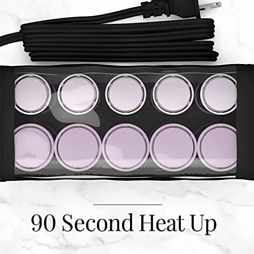 Remington Compact Ceramic Hot Rollers, 10-Piece Hair Roller Set | Ionic & Ceramic Technology for Less Frizz & More Shine thumbnail 6