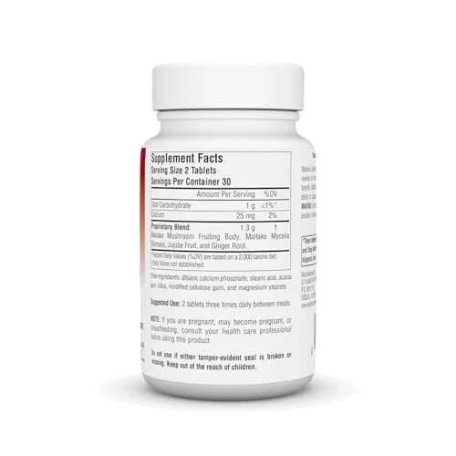 Planetary Herbals Full Spectrum Maitake, 650 mg | Botanical Immune Support, 60 Tablets thumbnail 2
