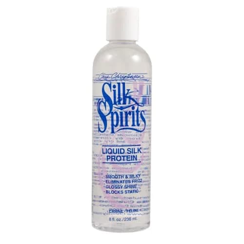 Chris Christensen Silk Spirits Liquid Protein Conditioner 236ml (8 oz) | Restores Coat Health & Shine thumbnail 1