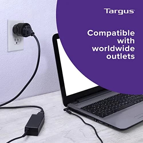 Targus Universal Travel Adapter 15.6-Inch | Worldwide Compatibility & Safety (120-160 chars) thumbnail 6