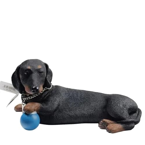Conversation Concepts Dachshund Figurine Black & Tan MyDog | Hand-Painted Resin Collectible (4-5 inches) thumbnail 1
