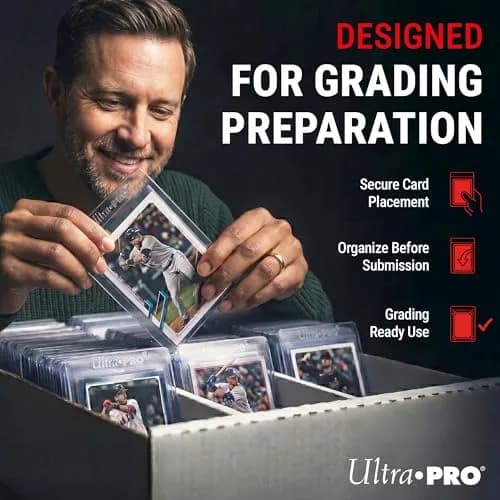 Ultra Pro Tall Semi-Rigid Card Holders 200 Pack | Supports PSA, BGS, CGC Submission thumbnail 5