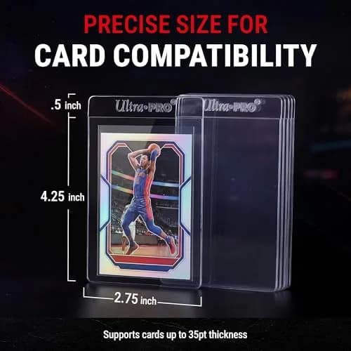 Ultra Pro Tall Semi-Rigid Card Holders 200 Pack | Supports PSA, BGS, CGC Submission thumbnail 6