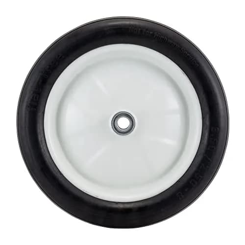 Marathon 3.50/2.50-8 Flat Free Replacement Wheel on Wheel, Ribbed Tread, 3" Hub, 3/4" Bearings | Load 300 lb thumbnail 4