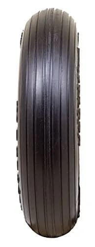 Marathon 3.50/2.50-8 Flat Free Replacement Wheel on Wheel, Ribbed Tread, 3" Hub, 3/4" Bearings | Load 300 lb thumbnail 2