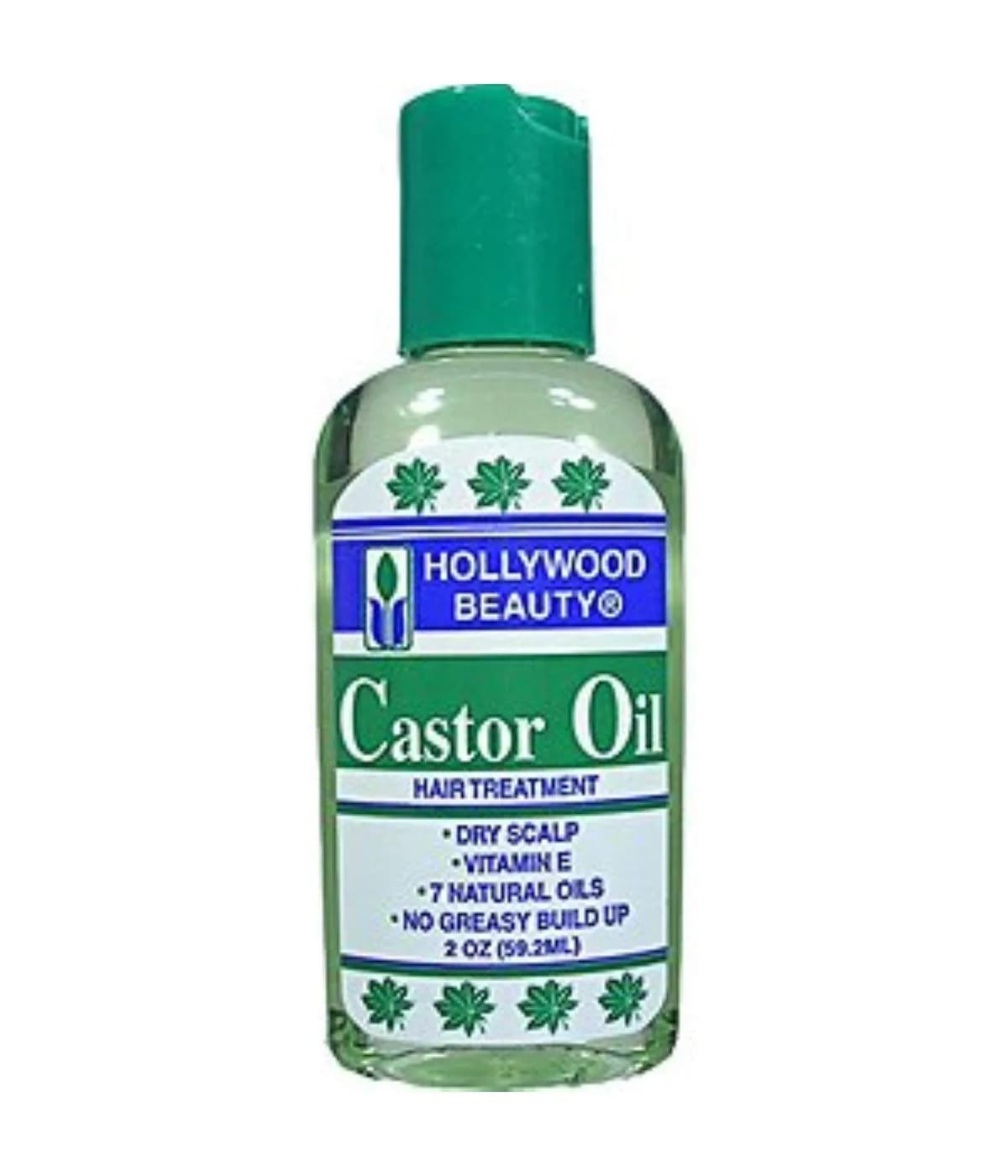 Hollywood Beauty Castor Oil 2 Ounce | Moisturizes & Treats Dry Scalp for Hair & Skin