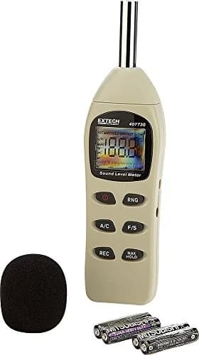 Extech Digital Sound Level Meter 40-130dB | Accurate Noise Measurement for Industrial & Workplace Use thumbnail 5